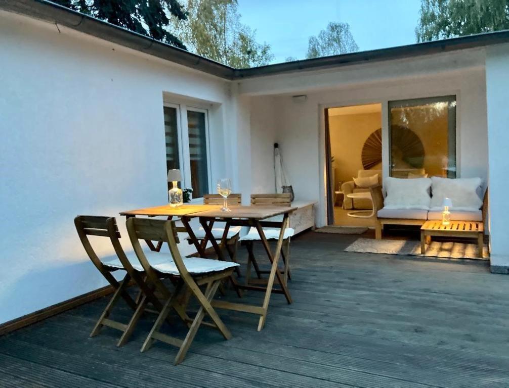 Moderner Bungalow Im Seebad Bansin, 200 Meter Zum Strand Heringsdorf  Ngoại thất bức ảnh